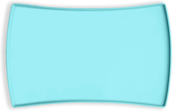 CatGuru Cat Food Mat, Small & Large Pet Food Mat, Pet Mats for Food and Water, FDA Silicone Pet Feeding Mat, Non Slip Cat Mat for Food, Best Pet Bowl Mat, Waterproof Cat Feeding Mat