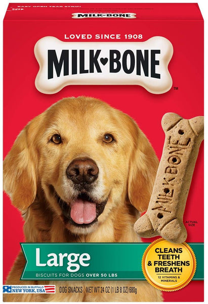 Milk-Bone Original Dog Treats, Cleans Teeth, Freshens Breath