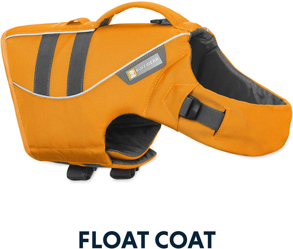 RUFFWEAR - Float Coat Dog Life Jacket for Swimming, Adjustable and Reflective