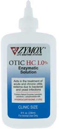 PET KING BRANDS Zymox Otic w/Hydrocortisone 1.0 (8 oz)