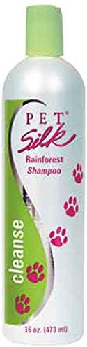 PET SILK Rain Forest Shampoo – Dog Moisturizing Shampoo for Soft, Smooth Coat – Relieves Dry Skin & Reduce Skin Irritation - Pet Shampoo for Horse, Cat, Rabbits