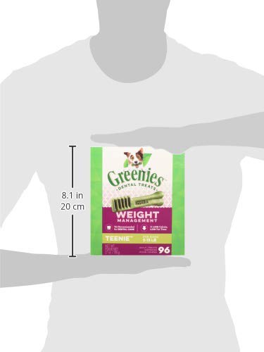 Greenies Weight Management Teenie Dental Dog Treats