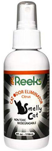 REEKS Cat Odor Eliminator - Removes Urine, Feces, Litter Box, Smelly Cat