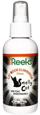 REEKS Cat Odor Eliminator - Removes Urine, Feces, Litter Box, Smelly Cat