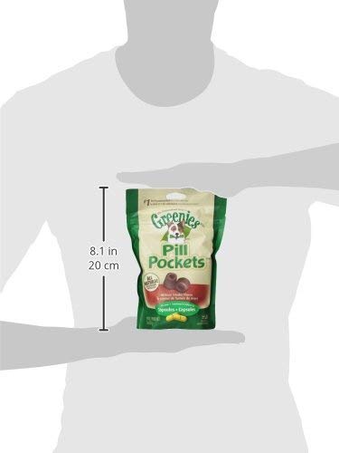 Greenies Pill Pockets Capsule Size Hickory Smoke Flavor Dog Treats