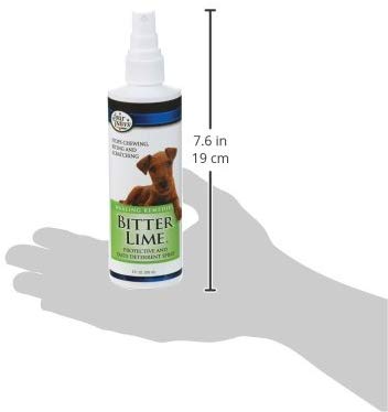 Four Paws Bitter Lime Cat and Dog Behavior Pump Spray, 8 Ounce Bottle