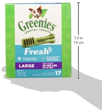 Greenies Fresh Large Dental Dog Treats