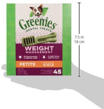 Greenies Weight Management Petite Dental Dog Treats