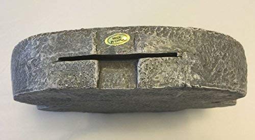 Paw Print Pet Memorial Stone - Features Sympathy Poem - Indoor Outdoor Dog or Cat for Garden Backyard Marker Grave Tombstone - Loss of Pet Gift - Loss of Dog Gift