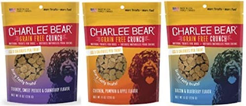 Charlee Bear Crunch Variety Pack (3 Pack) 8 oz