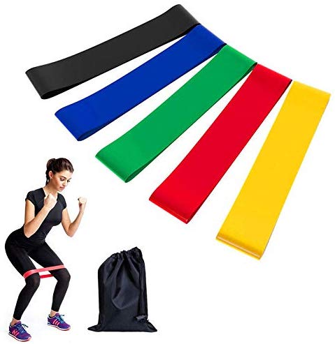 Bandas Elasticas De Resistencia Kit De Set para Hacer Ejercicio Entrenamiento - Estirar En Casa