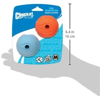 Chuck it Whistler Ball Medium 2 pack