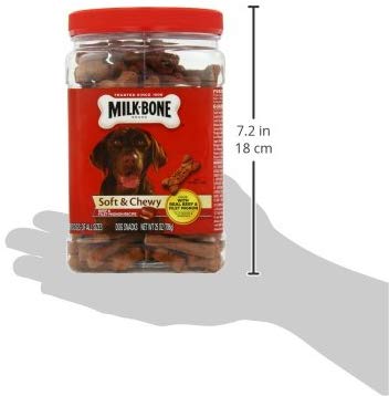 Milk-Bone Soft & Chewy Dog Treats with 12 Vitamins and Minerals