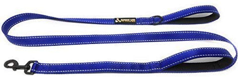 Buy One Give One To A Rescue Pawfessor Dion's Dog Training Gear Pawfessor Dion's 6ft Reflective Double Handle Traffic Dog Leash - Buy One and We Donate One to a Dog Rescue