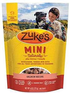 Zuke's Mini Naturals Dog Treat Savory Salmon