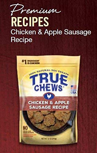 True Chews Chicken and Apple Sausage Recipe 12 oz