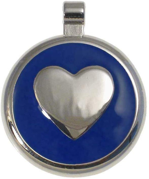 LuckyPet Heart Jewelry Pet ID Tag for Cats and Dogs, Personalized Engraving on The Back Side