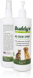 Anti Chew Bitter Spray for Dogs and Cats- 16 Oz, Lemon Taste-Stops Furniture Pet Chewing, Biting, Licking -Alcohol Free Deterrent/ Repellant - Made in USA, FDA Approved-For Puppy, Kitten Training Aid