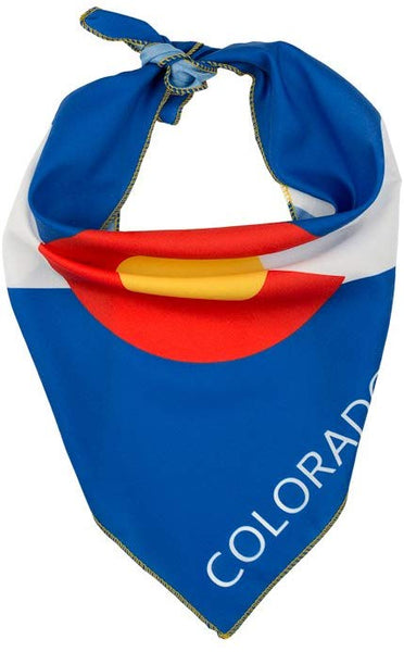 Colorado Flag Dog Bandana in 2 Sizes