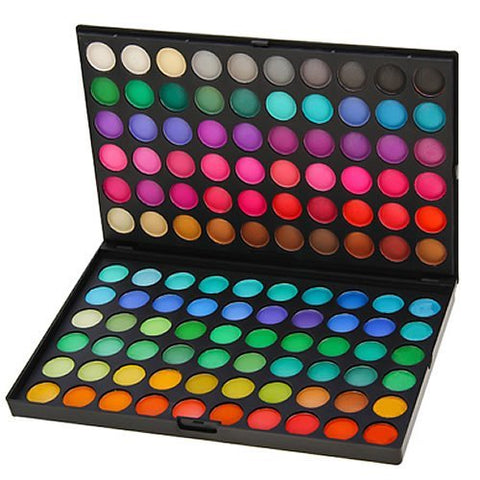 Juegos De Maquillaje Profesional Para Ojos - Pequeña Maleta De Sombras De Maquillaje - Paleta De 120 Colores - Cosmeticos De Belleza