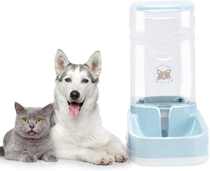 Old Tjikko Water Feeder for Dogs,1 Gallon Feeding Waterer Supplies,Automatic Dog Water Feeder Dispenser