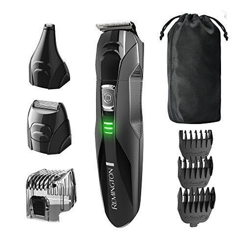 Rasuradora Eléctrica Para Afeitar Barba Y Bigote - Cortador Recargable Inalámbrico - Maquina Para Recortar La Barba - Kit Completo