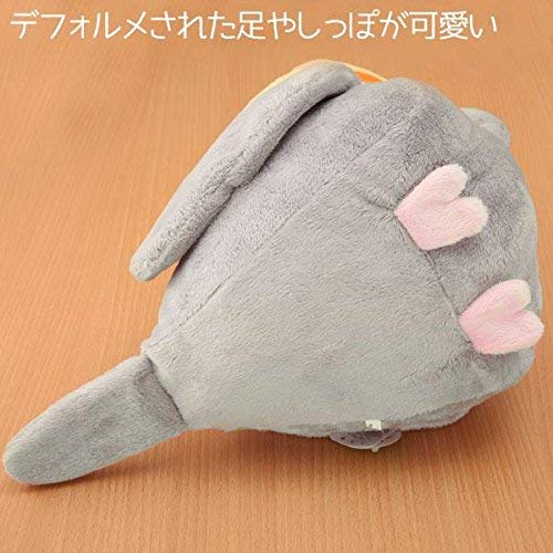 Soft and Downy Large Bird Stuffed Toy (Munyu-Mamu series) (Cockatiel Grey \/ XL size 30cm)