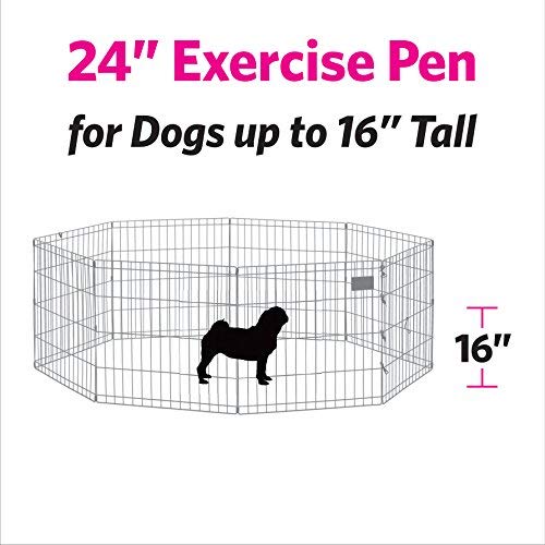 New World Pet Products Foldable Metal Exercise Pen & Pet Playpen