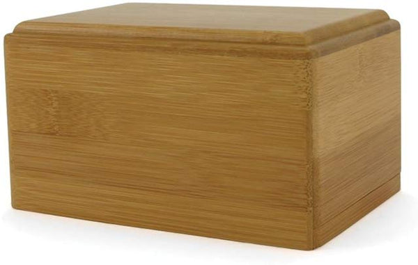 Near & Dear Pet Memorials Bamboo Box Pet Urn