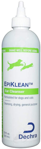 Dechra EpiKlean Ear Cleanser for Dogs & Cats Cleansing, Drying & General Purpose