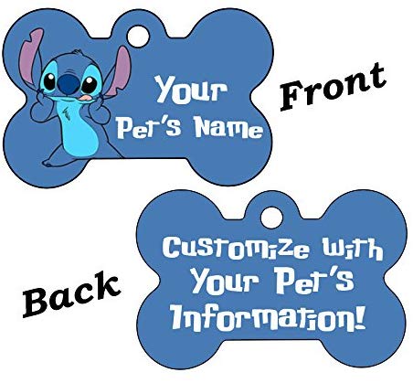 uDesignUSA Custom Double Sided Pet Id Tags for Dogs & Cats Personalized for Your Pet