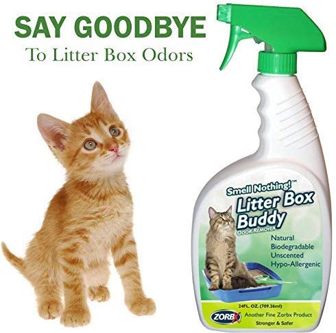 ZORBX Cat Litter Box Buddy Odor Remover