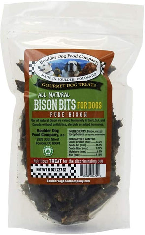 Boulder Dog Food Company All Natural Bits Dog Treats - Dog Treats Made in USA Only