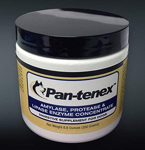 Pan-tenex | 10x Digestive Enzymes for Dogs - 8.8 Ounces (250 Grams)