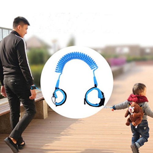 Pulsera Anti Pérdida Para Bebés Y Niños - Seguridad Infantil - Brazalete De Color Azul