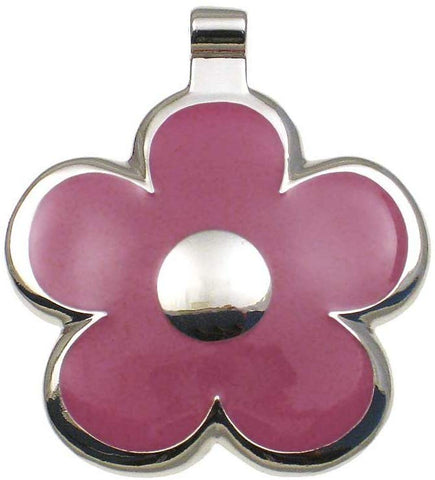 LuckyPet Flower Jewelry Pet ID Tag for Dogs and Cats, Easy to Read Personalized Engraving on Back Side