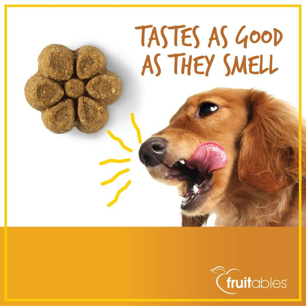 Fruitables 7 Ounce All Natural Baked Crunchy Dog Treats Variety Packs