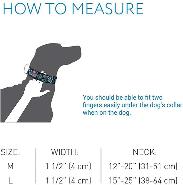 Rc Pets 1-1\/2" Wide Dog Clip Collar