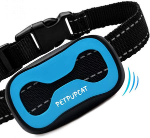 PetPupCat Anti Bark Collar with Vibration - Dog Collar for Small/Medium/Large Dogs, Training Collar with 7 Adjustable Levels, Anti Barking Collar for Dogs