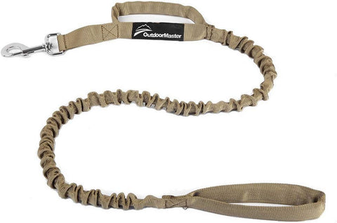 OutdoorMaster Bungee Dog Leash, Improved Dog Safety & Comfort