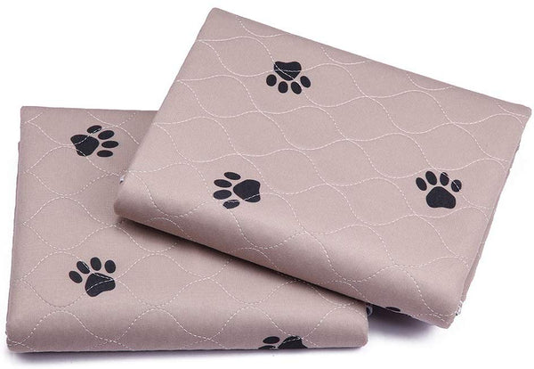 SincoPet Reusable Pee Pad + Free Puppy Grooming Gloves\/Quilted, Fast Absorbing Machine Washable Dog Whelping Pad\/Waterproof Puppy Training Pad\/Housebreaking Absorption Pads