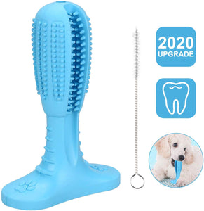 I-pure items Dog Toothbrush - Dog Teeth Cleaning Toys - 2020 Upgrade Dog Tooth Brush Stick Chew Toys - 100% Natural Rubber and Durable Effective for Dog's Dental Care