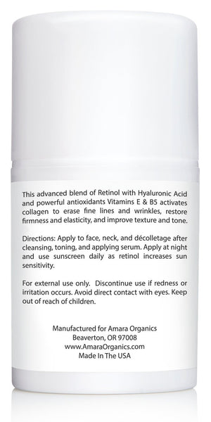 Crema Antiedad - Crema Antiarrugas Para Hombre Con Retinol Y Manteca De Karité