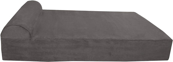 Big Barker 7" Pillow Top Orthopedic Dog Bed for Large and Extra Large Breed Dogs (Headrest Edition)