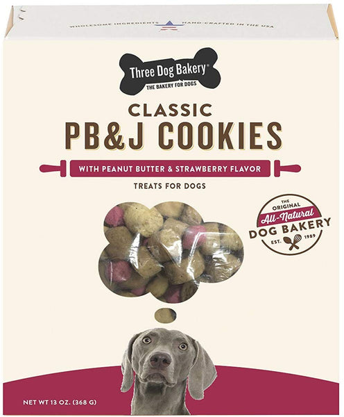 Three Dog Bakery Classic Wafers Baked Dog Treats