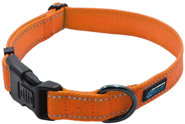 Max and Neo NEO Nylon Buckle Reflective Dog Collar - We Donate a Collar to a Dog Rescue for Every Collar Sold