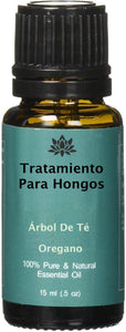 Tratamiento Antimicótico Para Hongos En Las Uñas - Solución Con Aceite De Oregano Y Aceite De Árbol De Té