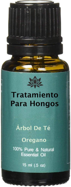 Tratamiento Antimicótico Para Hongos En Las Uñas - Solución Con Aceite De Oregano Y Aceite De Árbol De Té