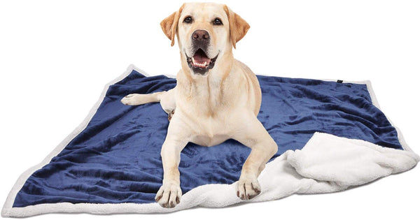 Large Dog Blanket,Super Soft Warm Sherpa Fleece Plush Dog Blankets and Throws for Large Medium Dogs Puppy Doggy Pet Cats,60"X50"