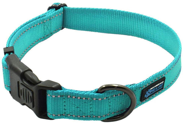 Max and Neo NEO Nylon Buckle Reflective Dog Collar - We Donate a Collar to a Dog Rescue for Every Collar Sold